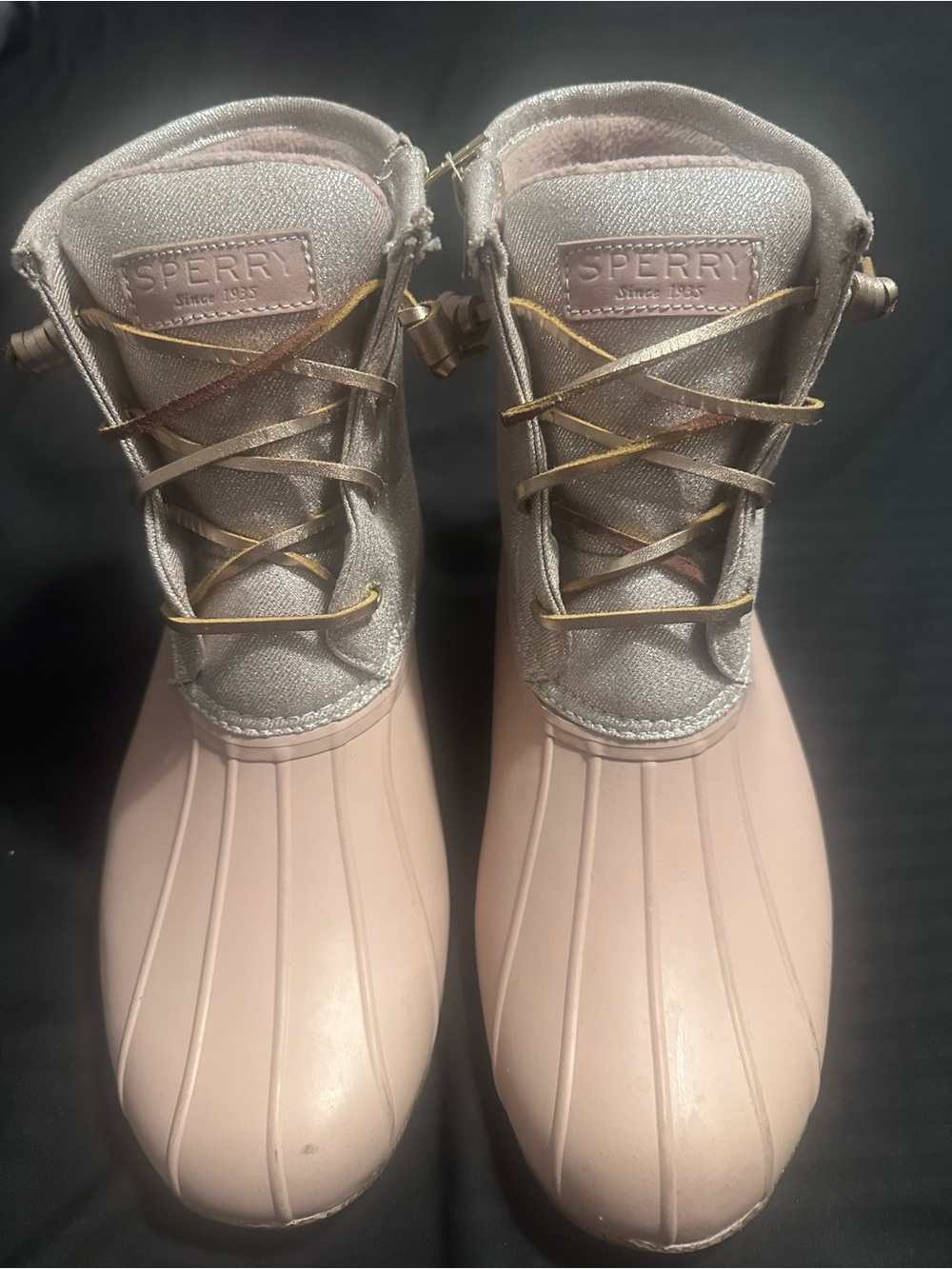 Sperry Women's Pink Duck Boots